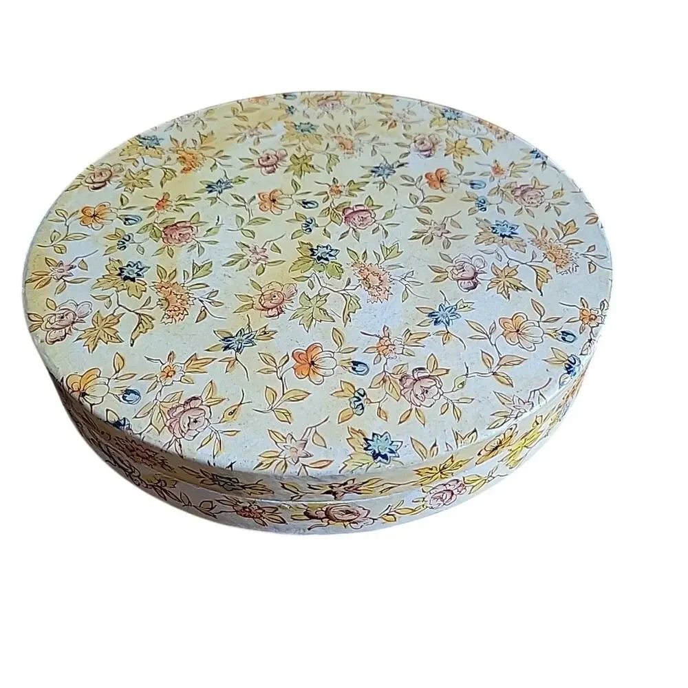 Japanese Chintz Divided Plate Hors d'oeuvres Platter Antique Cottage Chic BOXED